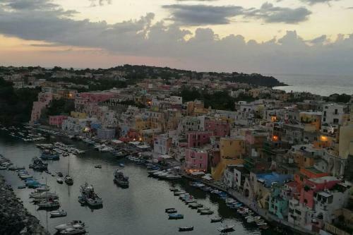 Little House With Yard And Bbq In Procida Island