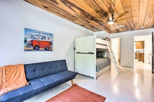 Mid-century Dream Home Less Than Half-mile To Beach!