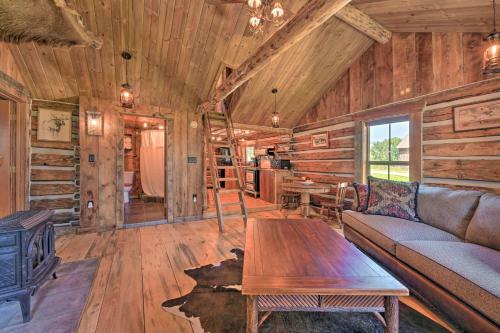 Montana Retreat Original Hamilton Log Cabin!