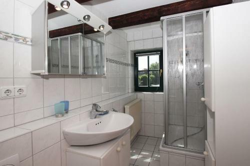 Ferienhaus Storchennest Haus Terrasse, Garten