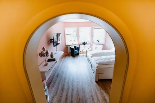 Apartamento Ferienwohnung Waldgasthaus Armeleuteberg