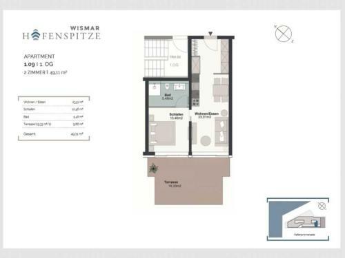 Apartamento Hafenspitze App 09