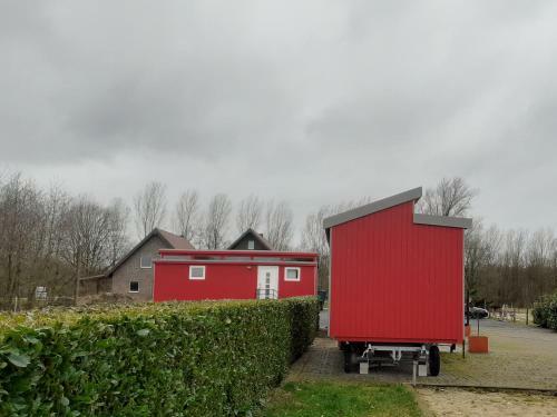Blockh�tte Wohlf�hlwagen G�stezimmer Moerenhof