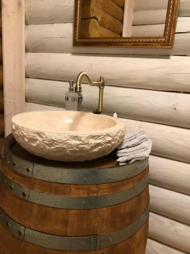 Wellness H�tte Am Zwenkauer See Bei Leipzig