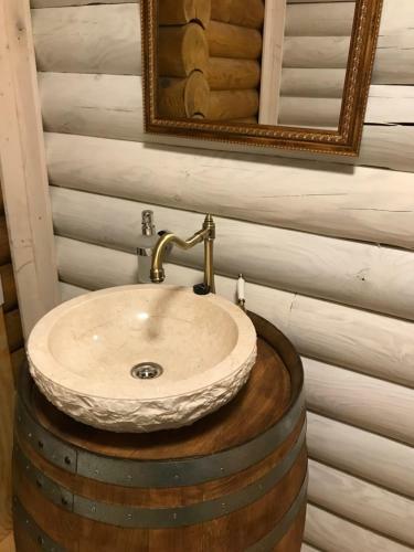 Wellness H�tte Am Zwenkauer See Bei Leipzig
