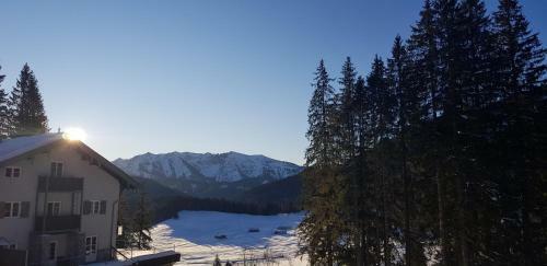 Apartamento Spitzing Lodge Ferienwohnungen