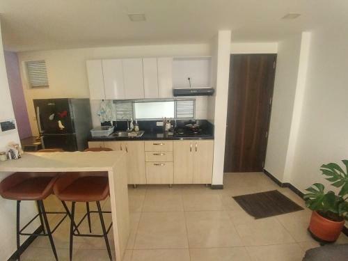 Acogedor Apartaestudio En El Centro de La Ciudad