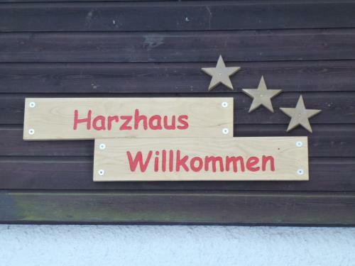 Harzhaus Willkommen