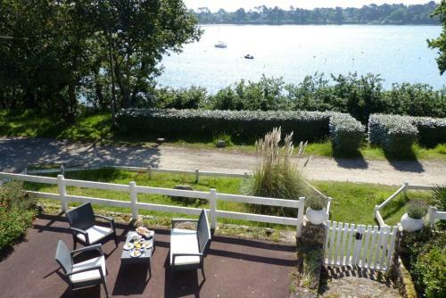 Villa Golfe Du Morbihan - Maison Vue Exceptionnelle Sur Ile Aux Moines