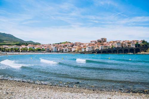 Apartamento Regina's Banyuls - 2 Terrasser, Pool Och Parkering