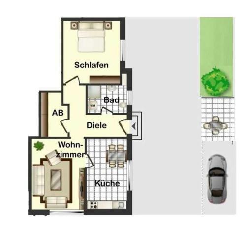 Apartamento Ferienwohnung Vereinswiek 95137