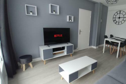 Apartamento T3 Au Bord Du Centre Ville - F�tes Interdites