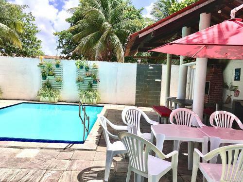 Casa Mobiliada Com Piscina Para Fam�lia