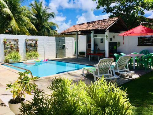 Casa Mobiliada Com Piscina Para Fam�lia