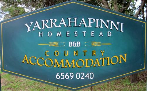 Bed & Breakfast Yarrahapinni Homestead