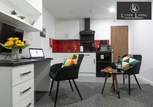 Studio Apartments By Lyter Living Serviced Accommodation With Desks & Wifi