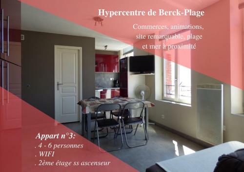 Apartamento Appart 4-6 Pers Berck-plage Hyper-centre
