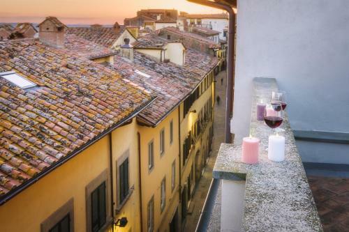 Apartamento Terrazza Silena, Centro Storico Con Vista Cortona!