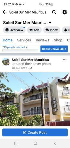 Apartamento Soleil Sur Mer Flic En Flac