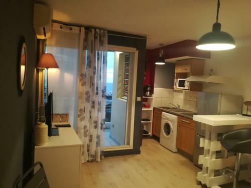 Apartamento Agr�able Et Tranquille Studio Vue Mer