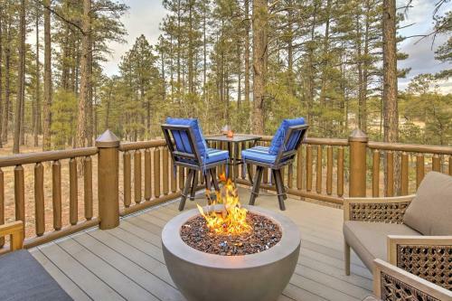Torreon Show Low Escape With Grill And Fire Pit!