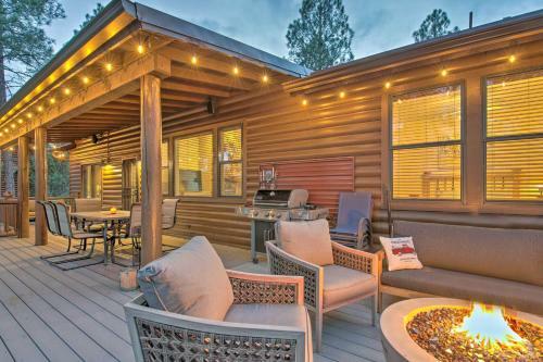 Torreon Show Low Escape With Grill And Fire Pit!