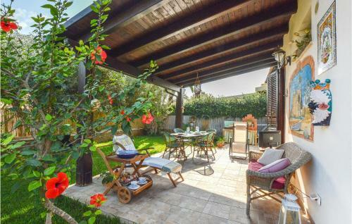 Awesome Home In Tre Fontane With 2 Bedrooms