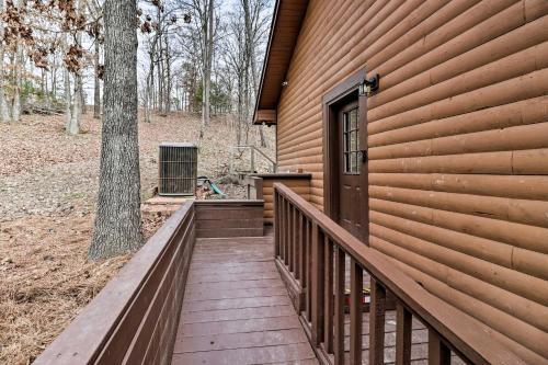 Luxury Hot Springs Cabin With Deck Near Lake Hamilton