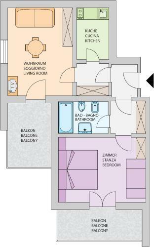 Apartamento Residence Scheidnerhof