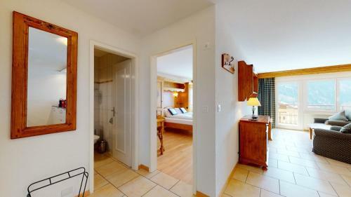 Gonenstein Residence In Leukerbad, Entire Apartment/studio With Balcony