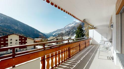 Gonenstein Residence In Leukerbad, Entire Apartment/studio With Balcony