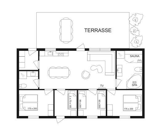Apartamento Havrevang, Luksus Ferielejligheder