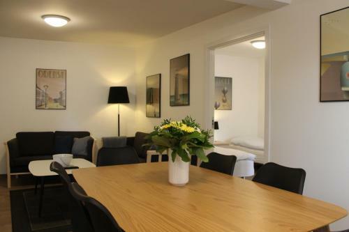 Kitchen & Apartments In Odense City With Free Private Parking