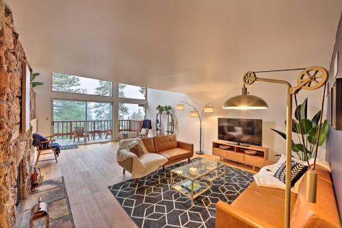 Pines Peak Lodge A-frame With Loft And View!