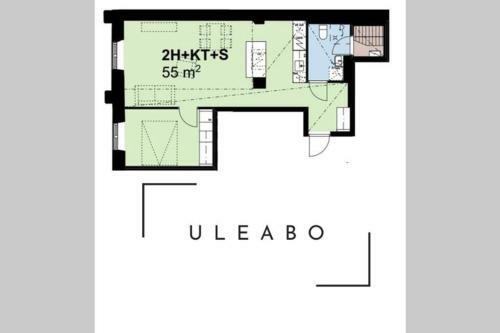 Uleabo Luxurious And Spacious 55m2 Apartment With Sauna!