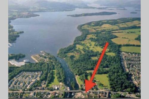 Riverside View Apartment In Balloch, Loch Lomond