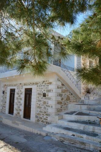 Traditional Cretan Stone House With Ondas