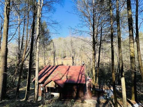 New!creek Front Cabin W/ Kingbed/firepit/fireplace