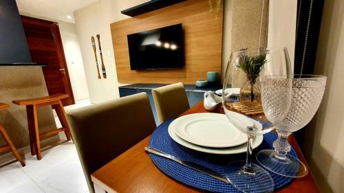Apartamento Lindo Flat Em Ponta de Campina Pr�ximo Ao Lovina