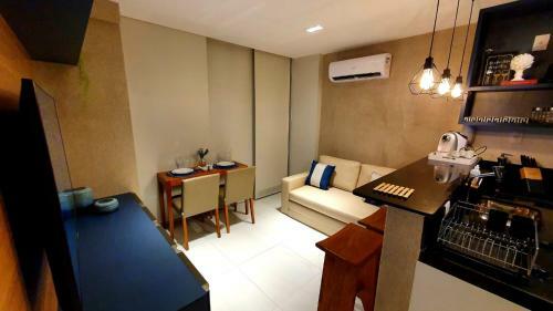 Apartamento Lindo Flat Em Ponta de Campina Pr�ximo Ao Lovina