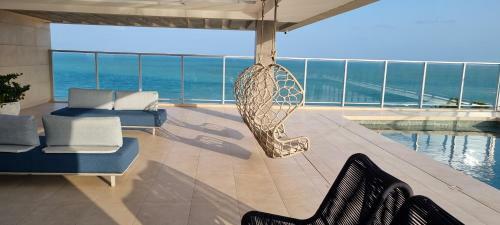 Apartamento Nov�ssimo Apto � Beira-mar No Melhor de Intermares