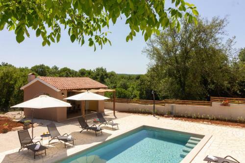 Beautiful Villa Stora Kuca With Private Pool In Labin - Rabac