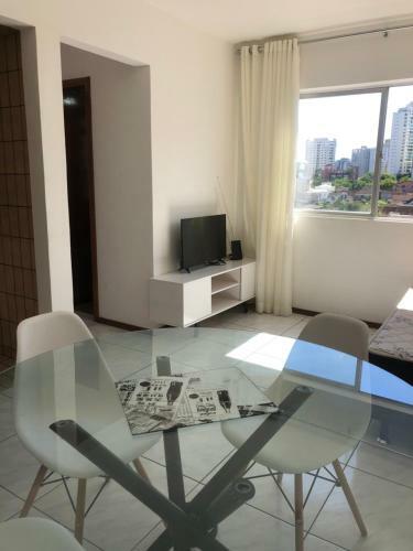 Apartamento Apto Central, Ar, Smart Tv, Cozinha