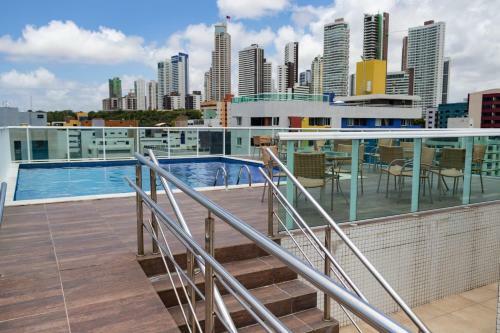 Apartamento Flat Top Lindo E Novo No Melhor Do Cabo Branco