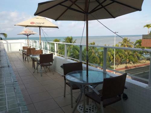 Apartamento Beira Mar Com Vista Do Mar Do Cabo Branco B