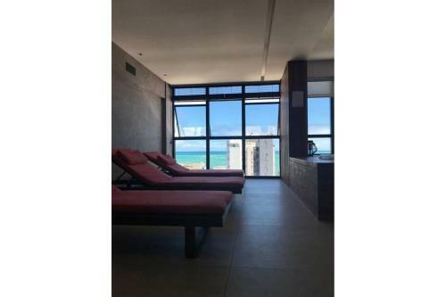 Apartamento Studio Em Excelente Localiza��o E Vista Para O Mar