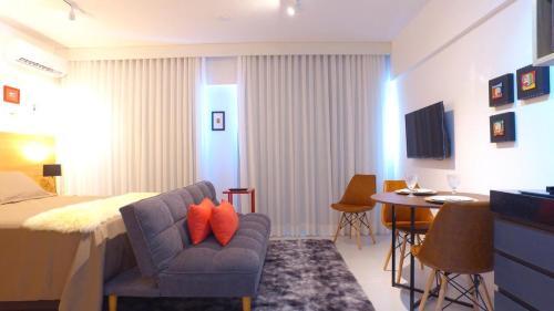 Apartamento Flat No Edif�cio Time.