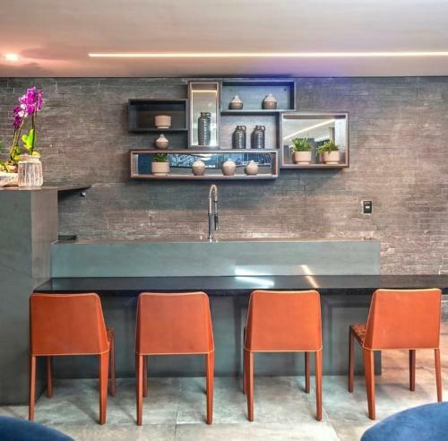 Apartamento Flat Com Piscina E Vista Pro Mar Em Ponta Verde Al