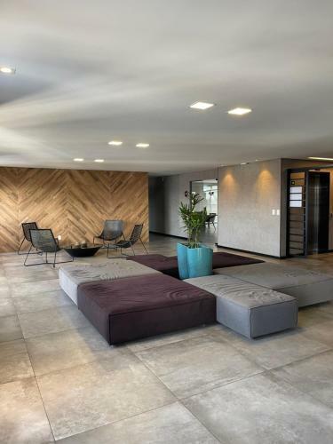 Apartamento Flat Com Piscina E Vista Pro Mar Em Ponta Verde Al