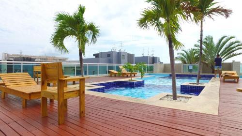 Apartamento Edif�cio Jtr Com Sa�da Para Orla - Torre Austr�lia Apto 912